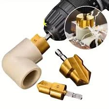 Pprc 20-25mm Plastik Su Borusu Tamir Matkap Ucu Havşa Rayba Delme 3 Lü Tıraş Seti - 2