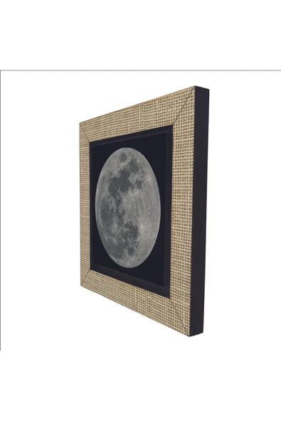 Dolunay Baskılı MDF Magnet 7X7 - 4