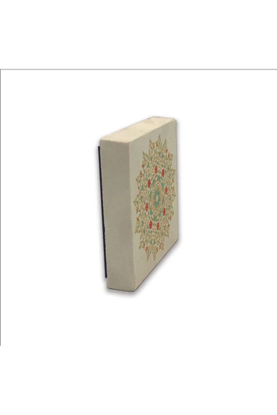 Rumi Desen Baskılı Taş Magnet 5X5 - 4