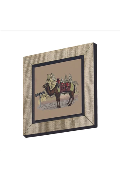 Kapadokya Baskılı MDF Magnet 7X7