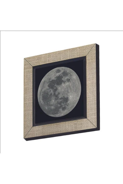 Dolunay Baskılı MDF Magnet 7X7