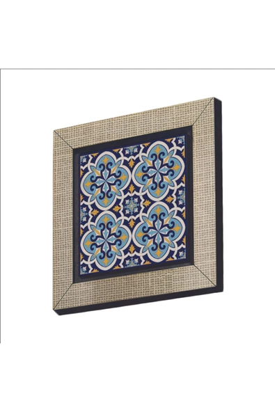 İtalyan Deseni Baskılı MDF Magnet 7X7