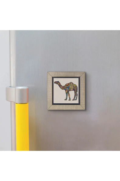 Deve Baskılı MDF Magnet 7X7 - 3