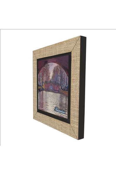 Amsterdam Görseli Baskılı Mdf Magnet(krg-019)buzdolabı Süsü - 5