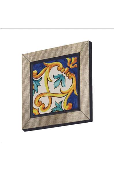 İtalyan Deseni Baskılı MDF Magnet 7X7