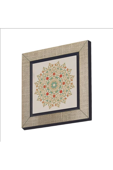 Rumi Desen Baskılı MDF Magnet 7X7 - 2