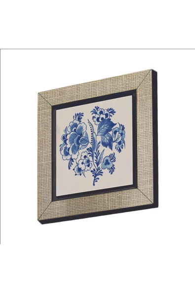 Hollanda Deseni Baskılı MDF Magnet 7X7