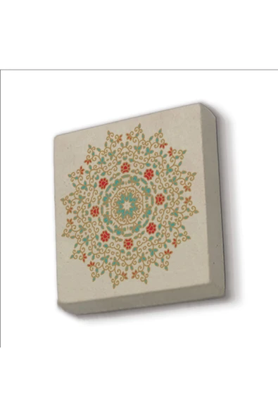 Rumi Desen Baskılı Taş Magnet 5X5