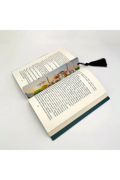 Ayasofya Baskılı, Püsküllü Kitap Ayracı (hediyelik Bookmark,ayraç-065)