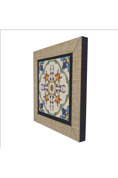 İtalyan Deseni Baskılı MDF Magnet 7X7 - 5