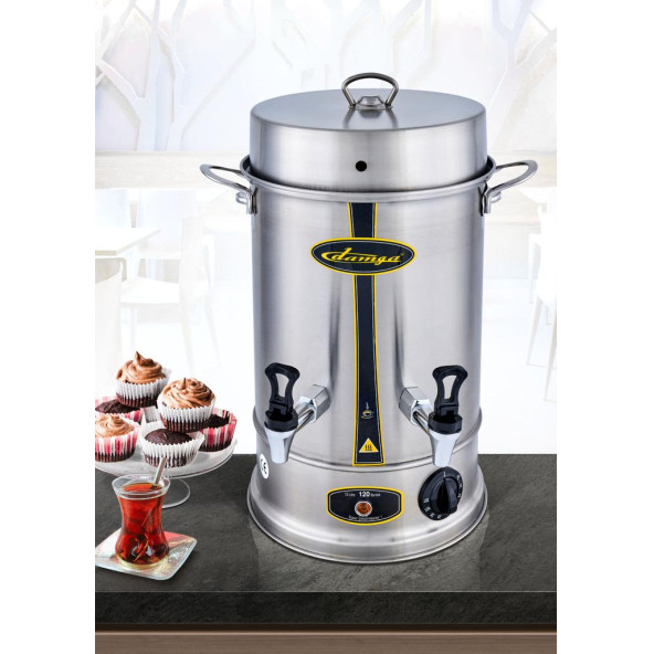 DAMGA 250 BARDAK (23 LİTRE) ÇAY MAKİNESİ