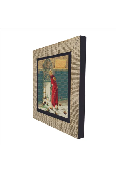 Kaplumbağa Terbiyecisi (Replika) Baskılı MDF Magnet 7X7 - 5