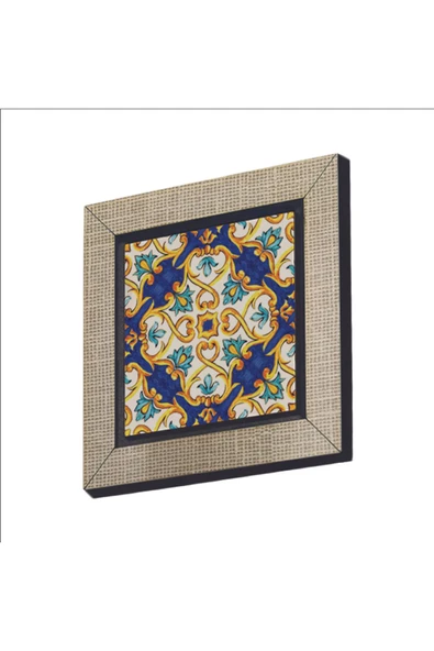 İtalyan Deseni Baskılı MDF Magnet 7X7