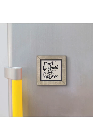 Markos 5:36 Baskılı MDF Magnet 7X7 - 3