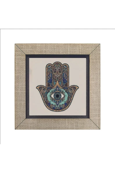 Fatıma’nın Eli Baskılı MDF Magnet 7X7 - 4