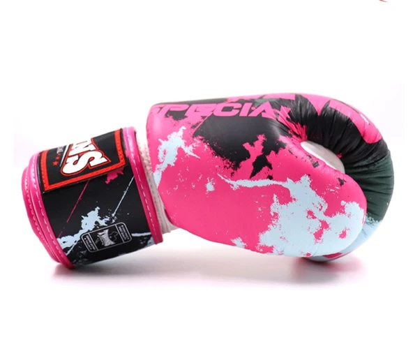 Twins FBGVL3-61PK Candy Pink Boks Eldiveni Muay Thai Eldiveni - 3