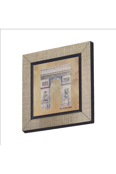 Zafer Takı (Arc de Triomphe) Baskılı MDF Magnet 7X7