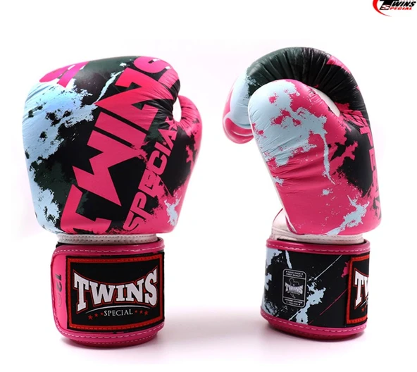 Twins FBGVL3-61PK Candy Pink Boks Eldiveni Muay Thai Eldiveni - 2