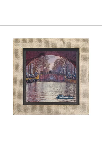 Amsterdam Görseli Baskılı Mdf Magnet(krg-019)buzdolabı Süsü - 4