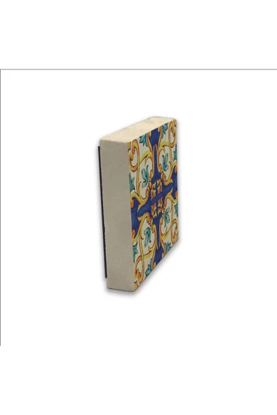 İtalyan Deseni Baskılı Taş Magnet 5X5 - 4