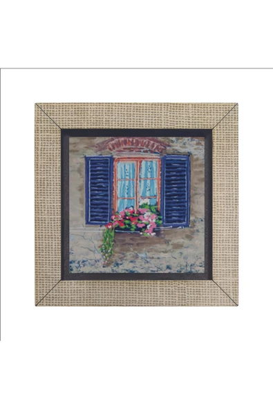 İtalya Görseli Baskılı MDF Magnet 7X7 - 4