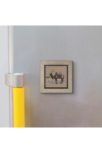 Kapadokya Baskılı MDF Magnet 7X7 - 3