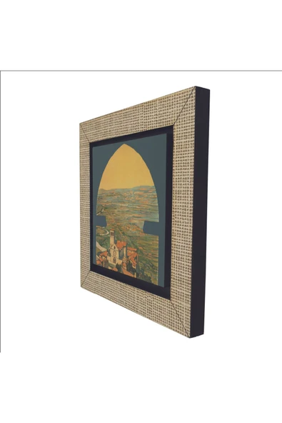 İtalya Görseli Baskılı MDF Magnet 7X7 - 5