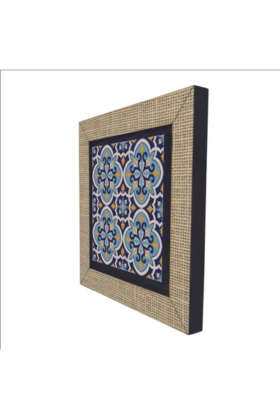 İtalyan Deseni Baskılı MDF Magnet 7X7 - 5