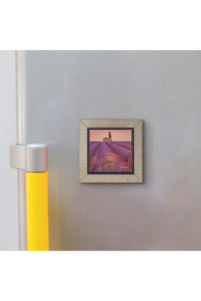 Fransa Görseli Baskılı MDF Magnet 7X7 - 3
