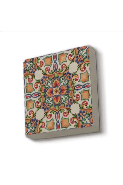 İtalyan Deseni Baskılı Taş Magnet 5X5