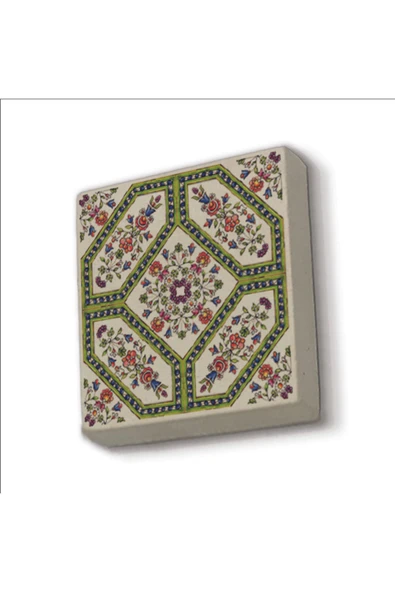 İtalyan Deseni Baskılı Taş Magnet 5X5