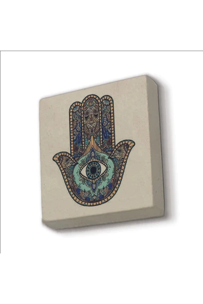 Fatıma’nın Eli Baskılı Taş Magnet 5X5