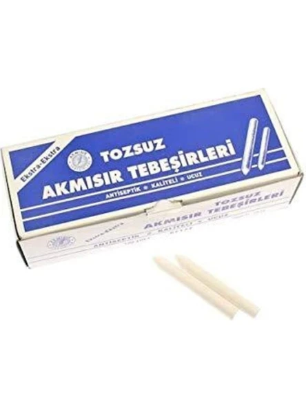 Akmısır Tozsuz Beyaz Tebeşir 100 Lü