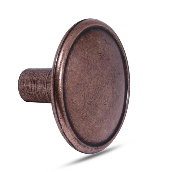 Art Düğme Kulp Daire Çekmece Mutfak Dolap Kapak Kulpu Kulbu Metal Tek Vidalı Kulp - 2