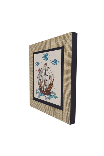 Gemi Baskılı MDF Magnet 7X7 - 5