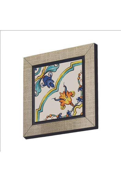 İtalyan Deseni Baskılı MDF Magnet 7X7