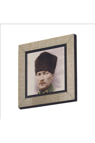 Mustafa Kemal Atatürk Baskılı MDF Magnet 7X7