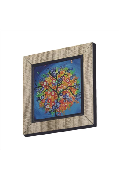 Ağaç Baskılı MDF Magnet 7X7