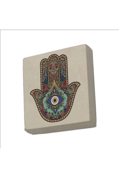 Fatıma’nın Eli Baskılı Taş Magnet 5X5