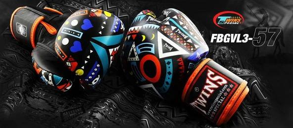 Twins FBGVL3-57 Boks Eldiveni Muay Thai Eldiveni