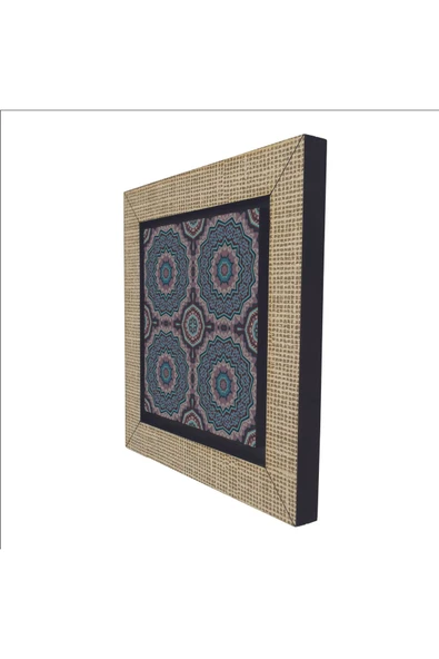 Mandala Baskılı MDF Magnet 7X7 - 5