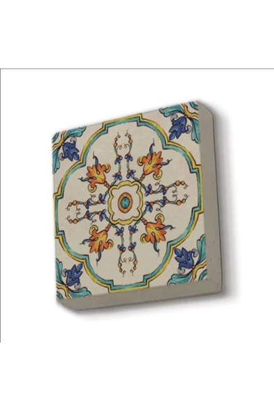 İtalyan Deseni Baskılı Taş Magnet 5X5