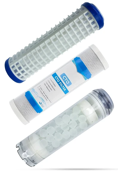 Apartman Daire Girişi Üçlü Filtre Seti (SİLİFOZLU) - (YIK-CTO-SLFZ) - Resim 2