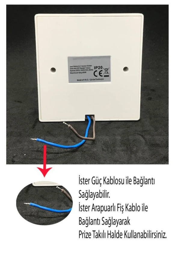 Şahnet 9W (60W) Sensörlü Led Ampul Beyaz E27 - 5