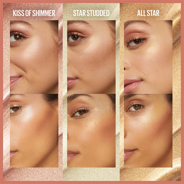 Maybelline New York Sunkisser Likit Aydınlatıcı Highlighter - 20 Kiss of Shimmer - 6