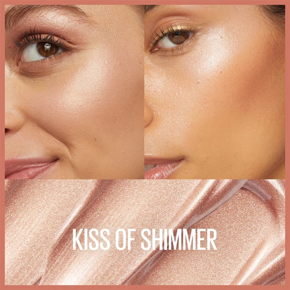 Maybelline New York Sunkisser Likit Aydınlatıcı Highlighter - 20 Kiss of Shimmer - 2