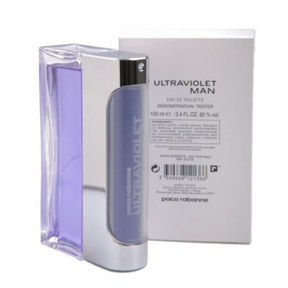 Paco Rabanne Ultraviolet Edt 100 ml Erkek Tester Parfüm