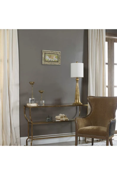 Bizans Haritası Baskılı Taş Tablo 20x30 - 3