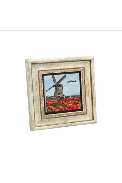Hollanda Görseli Baskılı Taş Tablo 20x20