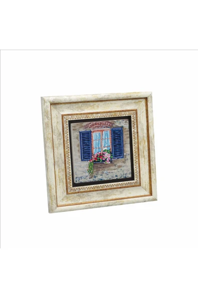 İtalya Görseli Baskılı Taş Tablo 20x20